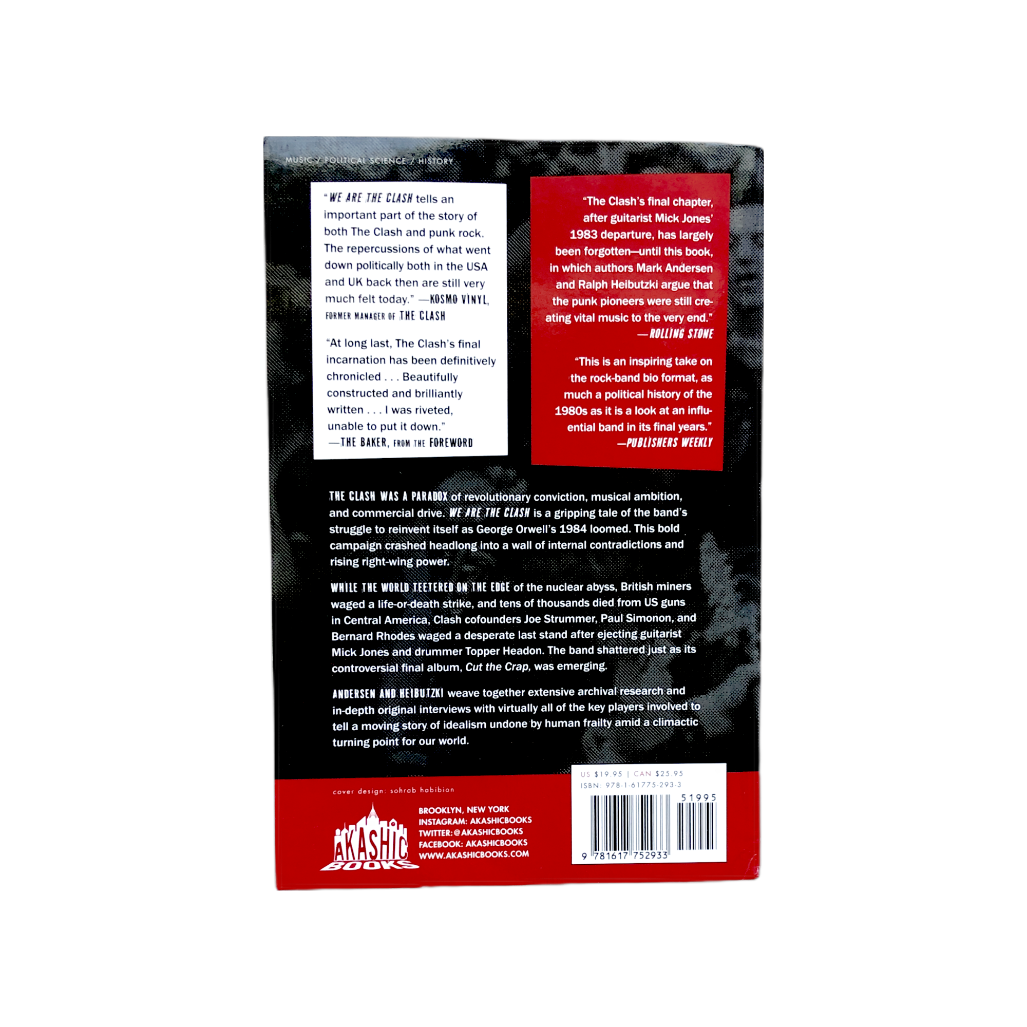 We Are The Clash Book - Back.PNG