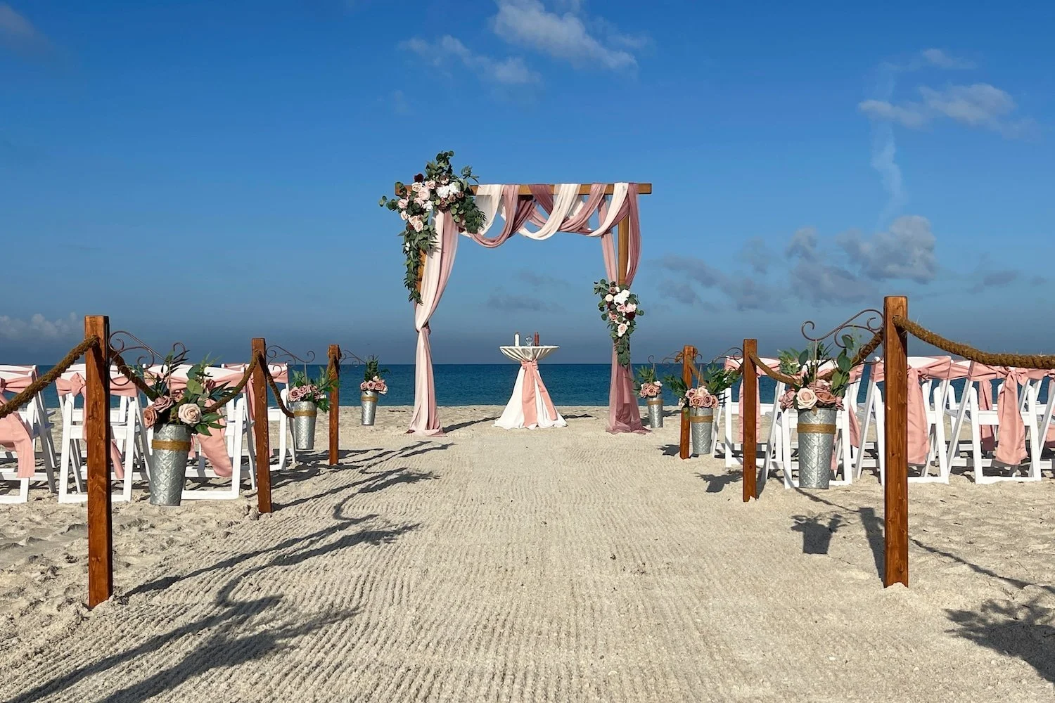 Fenced and Combed Sand Designs