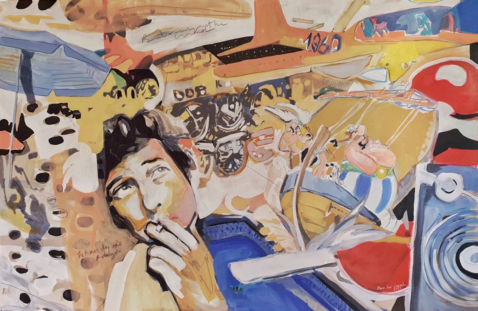 Jump, 2021 | Acrílico sobre tela | acrylic on canvas | 120x60cm