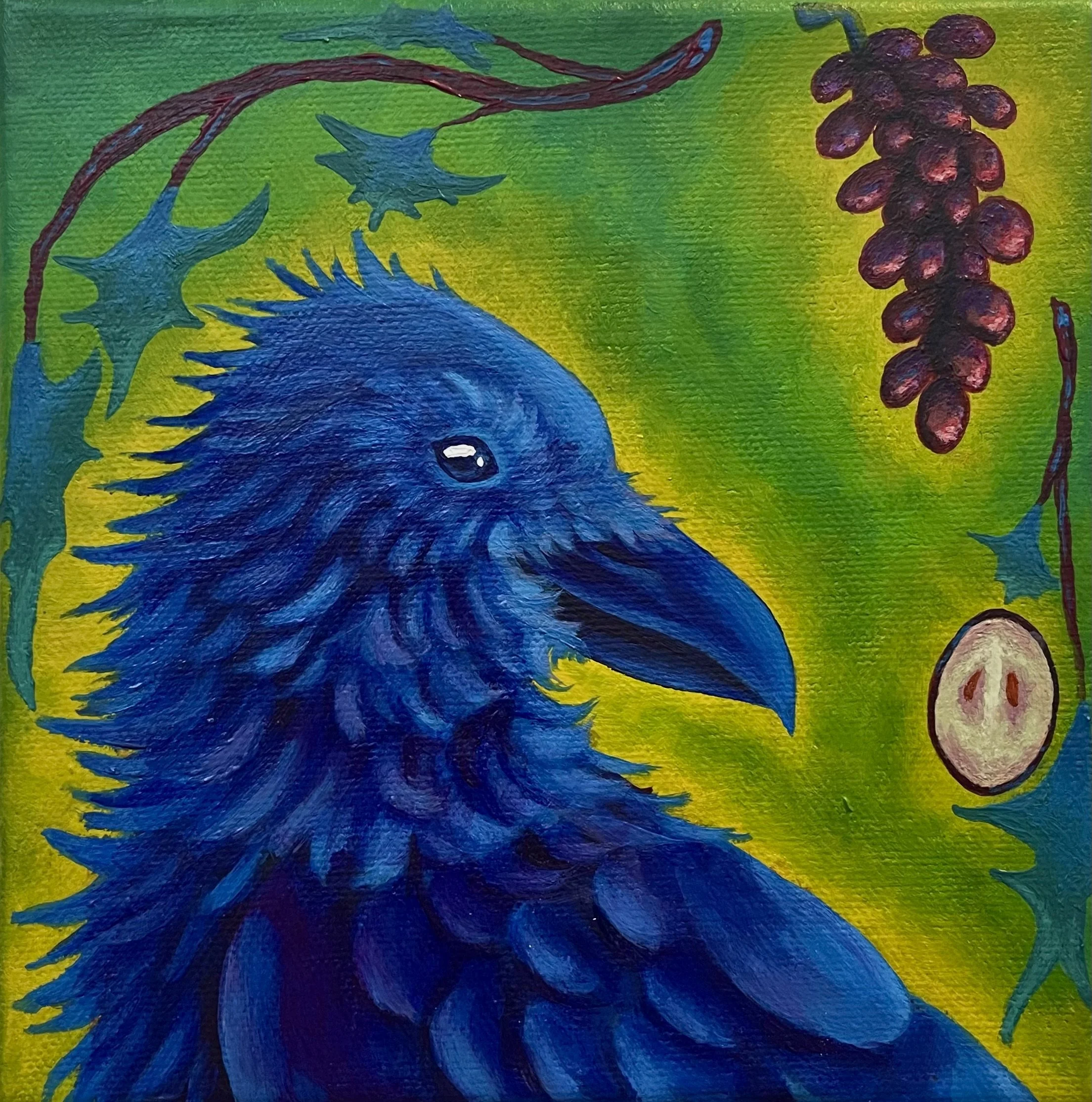 Self-Control | 2026 | 6 x 6 inches | Acrylic on Canvas