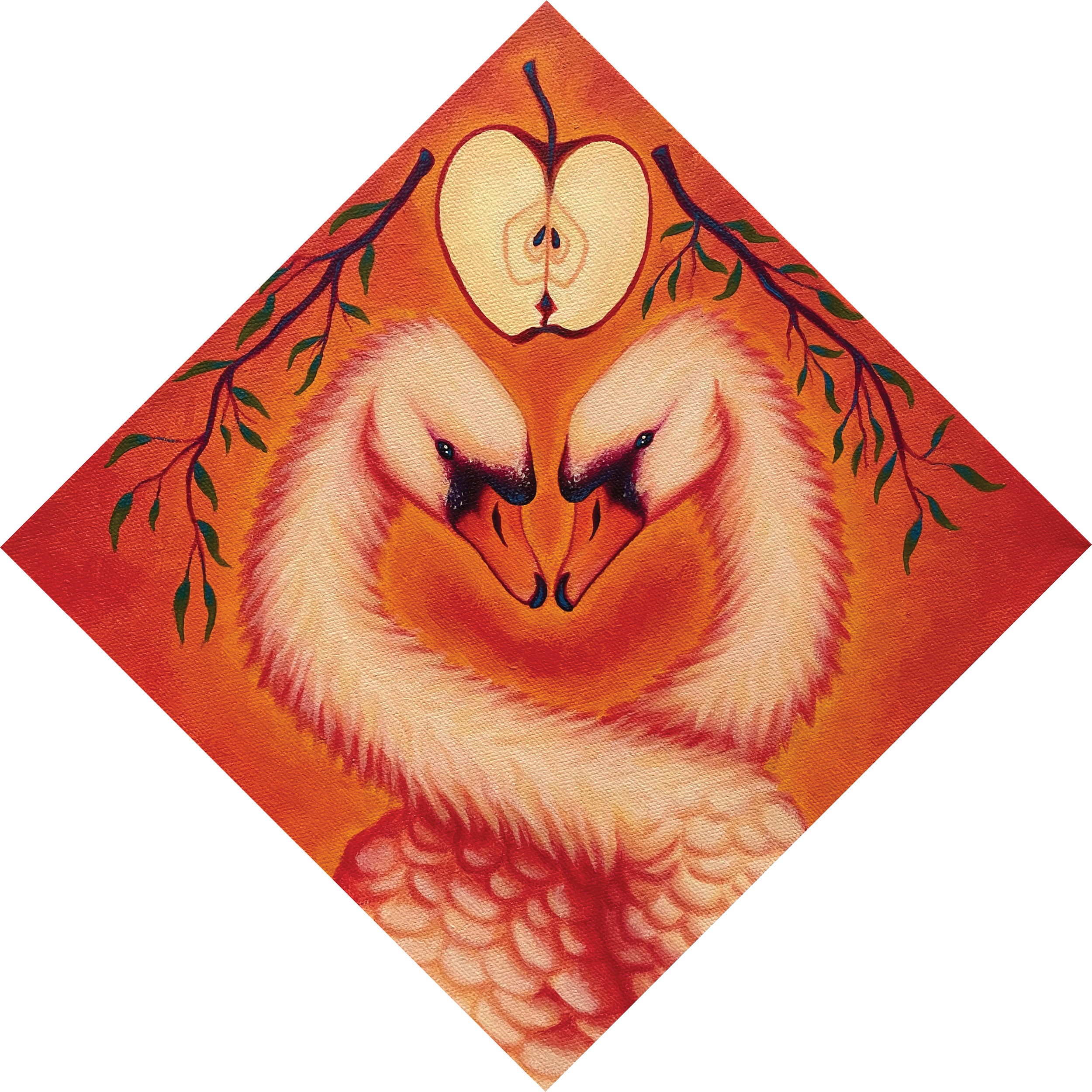 Love | 2026 | 10 x 10 inches | Acrylic on Canvas