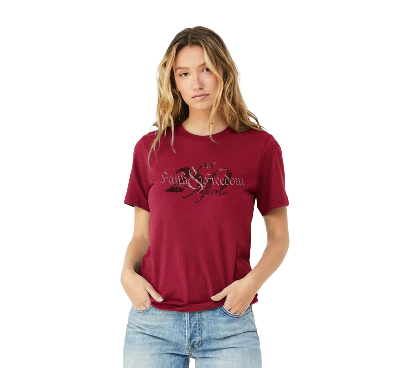 Declaration 250 Tee Female Model.png