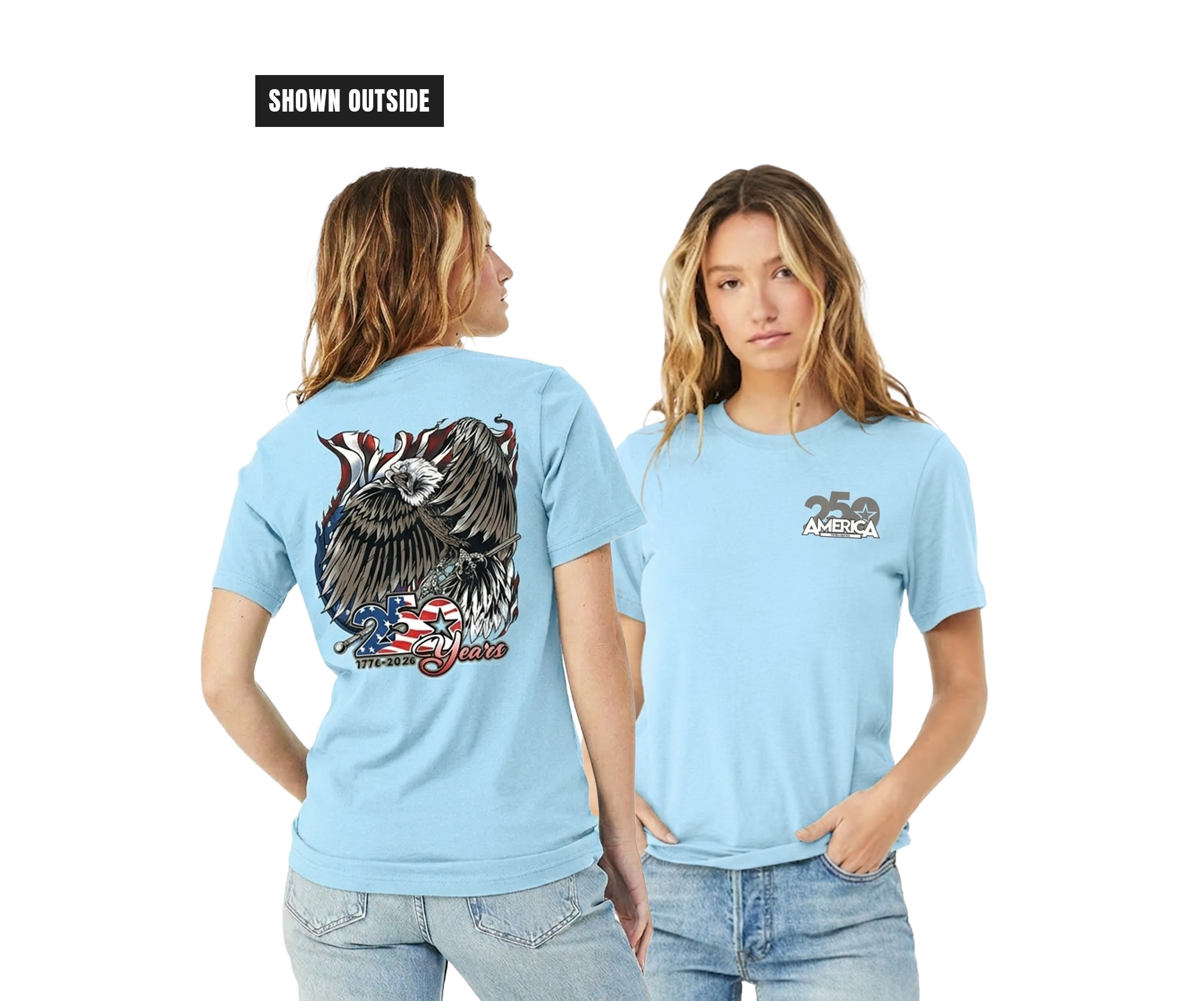 AMERICA 250 – UV REACTIVE TEE