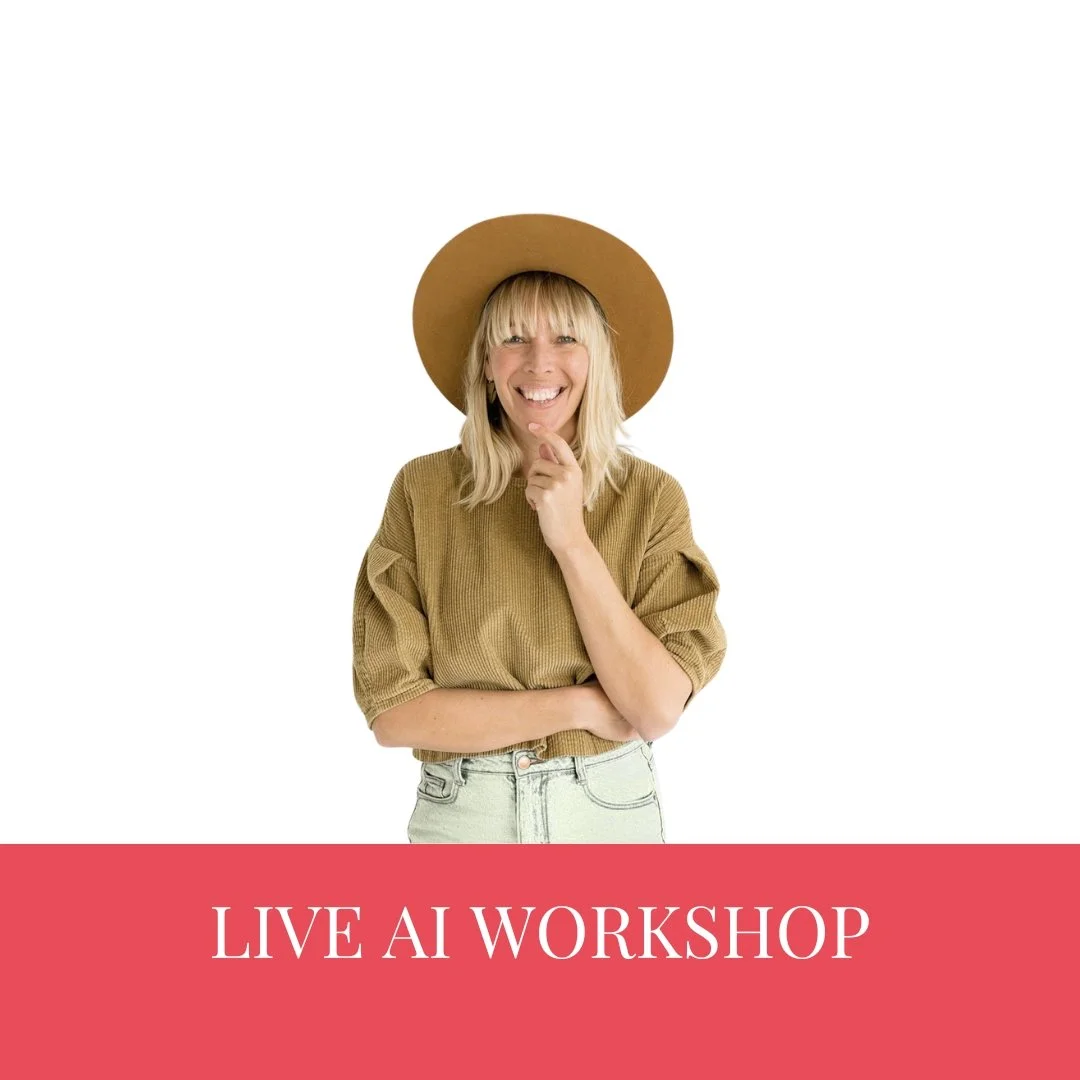 AI Workshop: Sunday, JUNE 21 at 10:30AM Central