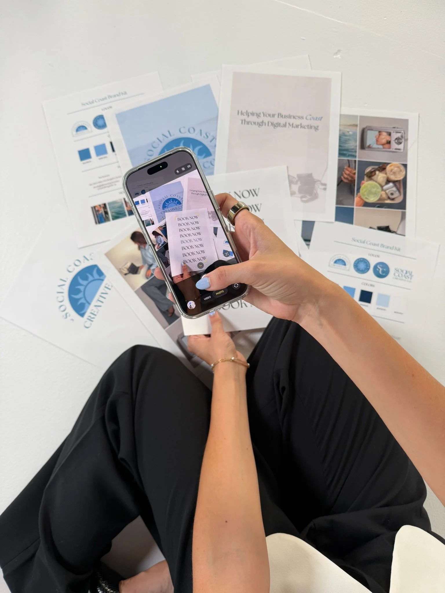 Social Coast Creative Co. social media content and strategy materials, Tampa social media management services