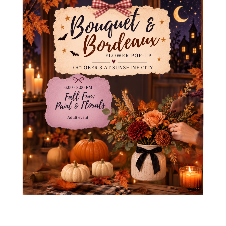 Fall Fun with Paints & Florals