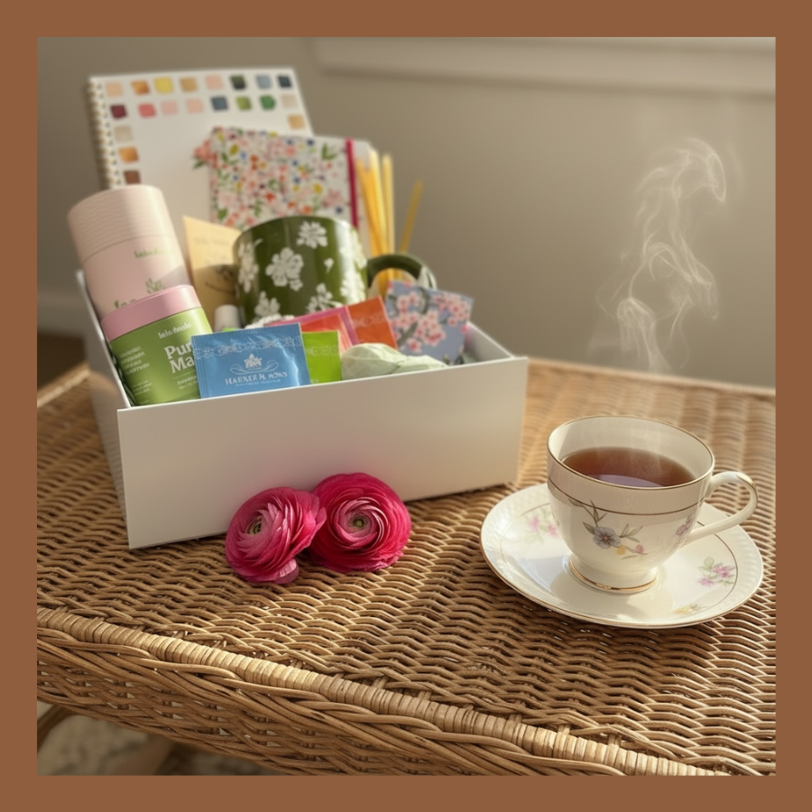 Tea & Tranquility Basket - starting at $65