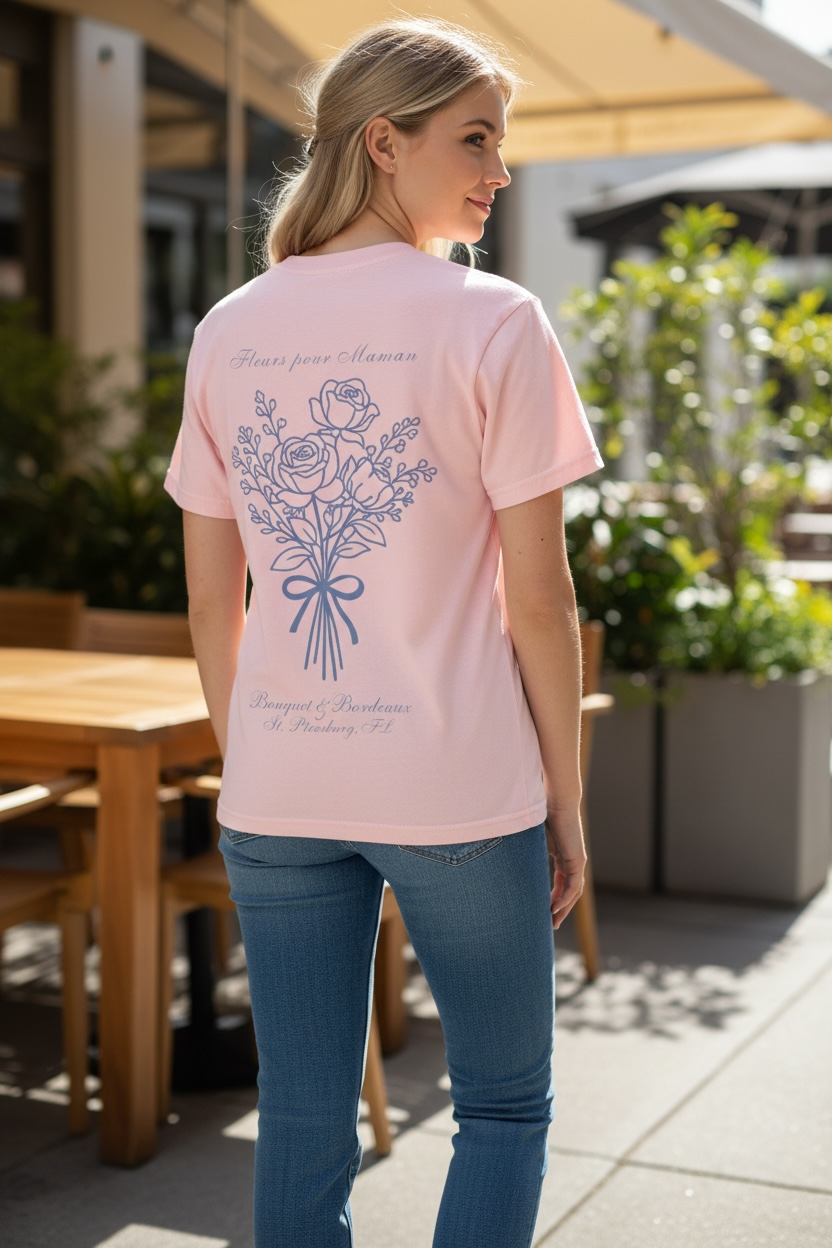 Fleurs pour Maman T-Shirt - $36