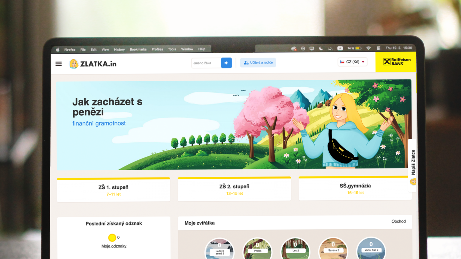 Zlatka.in | Mascot & art redesign