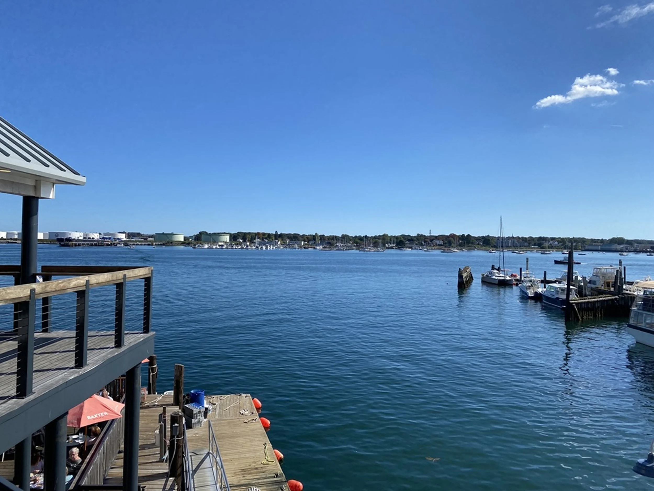 Fore River Harbor View - Portland, Maine Coast

A wide harbor view across the Fore River reveals sailboats, marinas, and the open waters of Portland, Maine’s scenic coastline. The expansive sky and calm Atlantic water capture the peaceful beauty of a