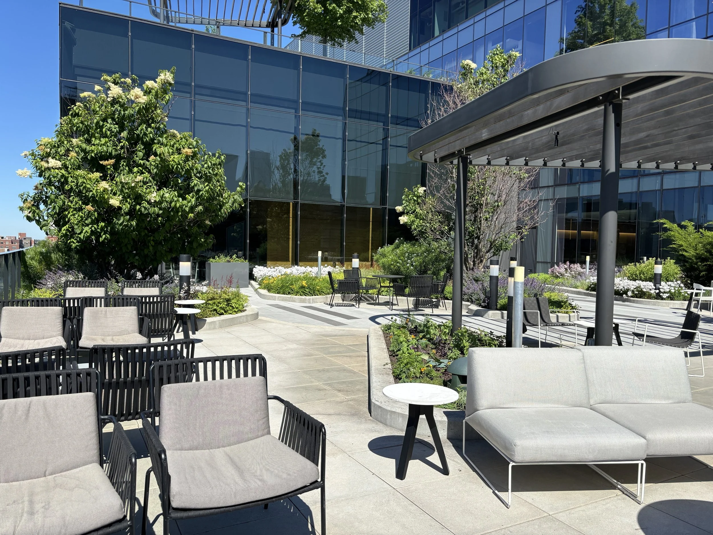 Urban Retreat

A contemporary rooftop garden offers comfortable seating, greenery, and sweeping city views. The space reflects how thoughtful urban design can create peaceful escapes above the movement of the streets below.

Best Hospitality Placemen