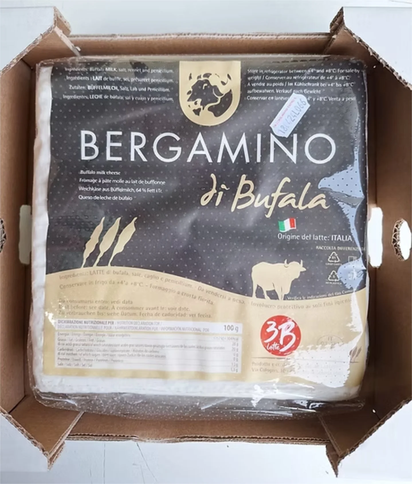 Bergamino di Bufala ca. 2 kG