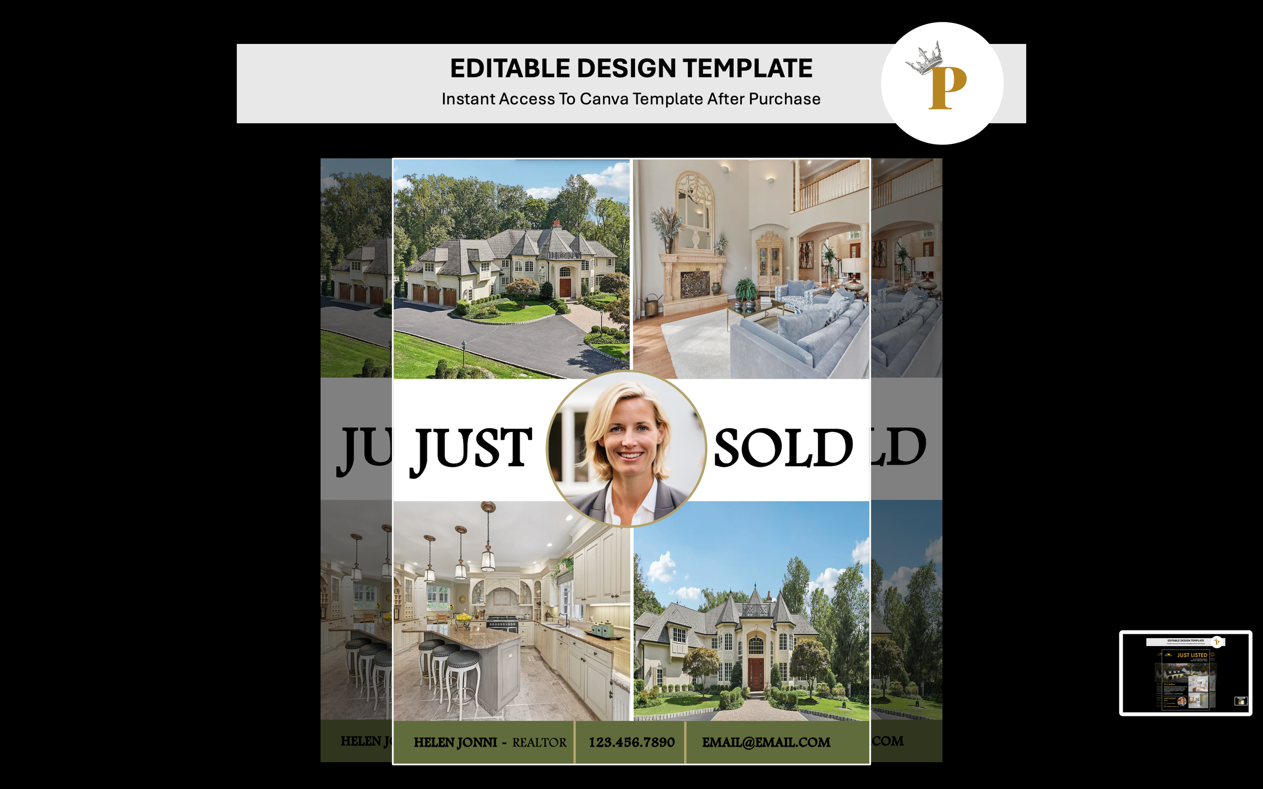 Real Estate: Just Sold Flyer