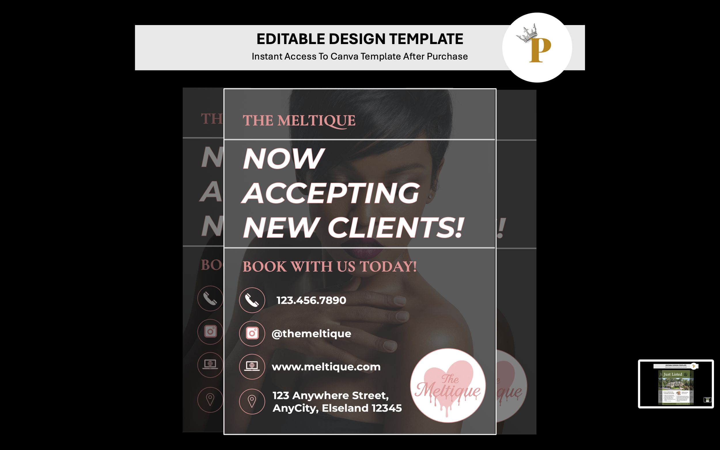 Beauty: New Clients Promo Flyer
