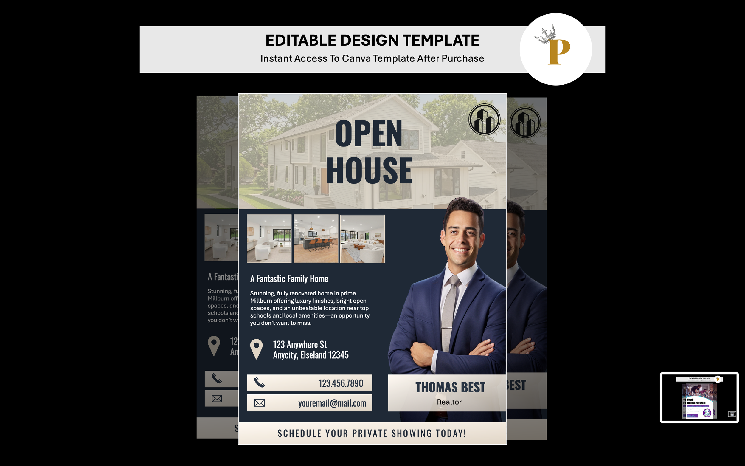 Real Estate: Open House Flyer