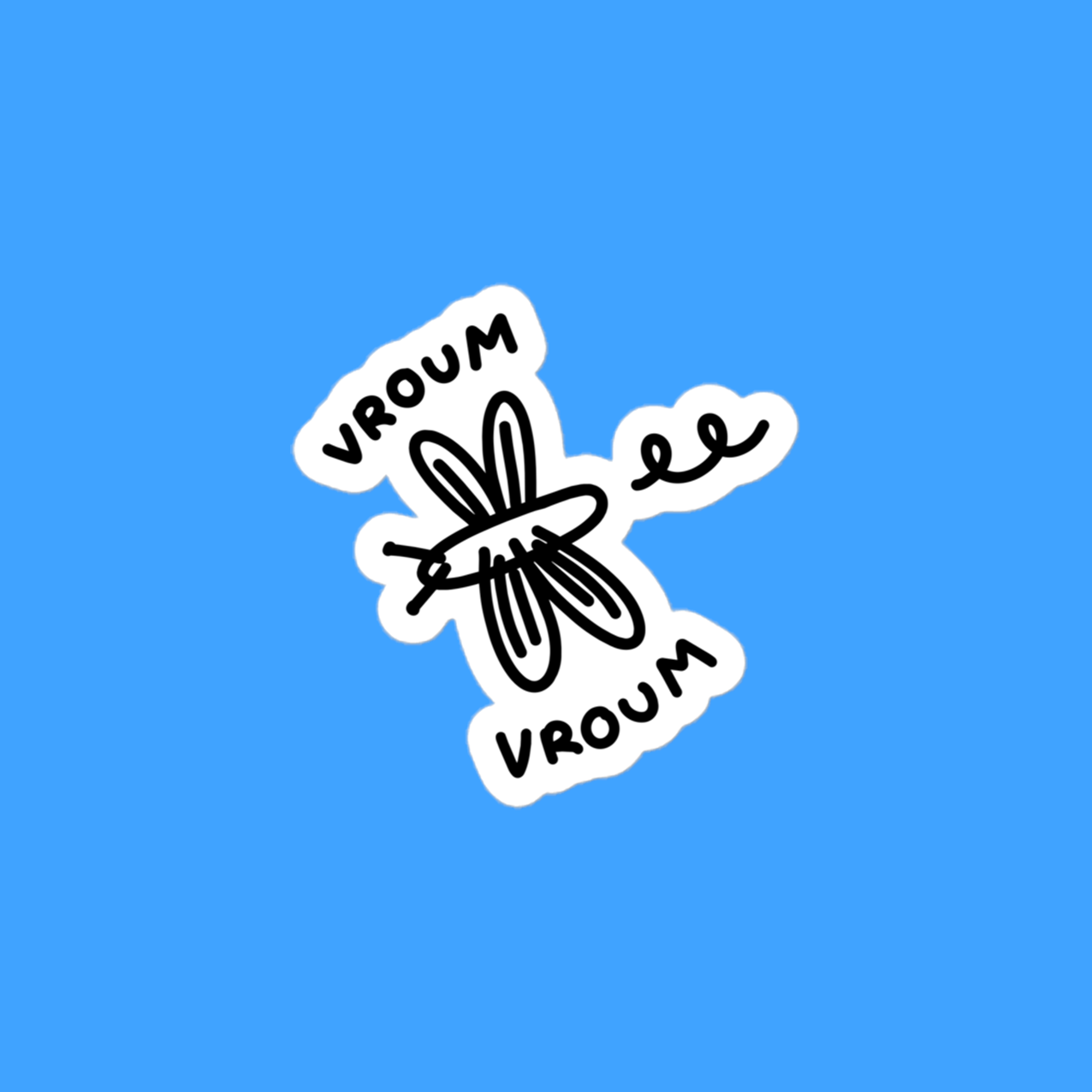 Vroum Vroum sticker
