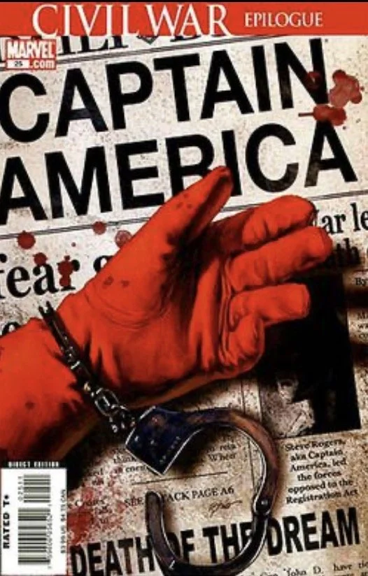 Civil War: The death of Captain America 