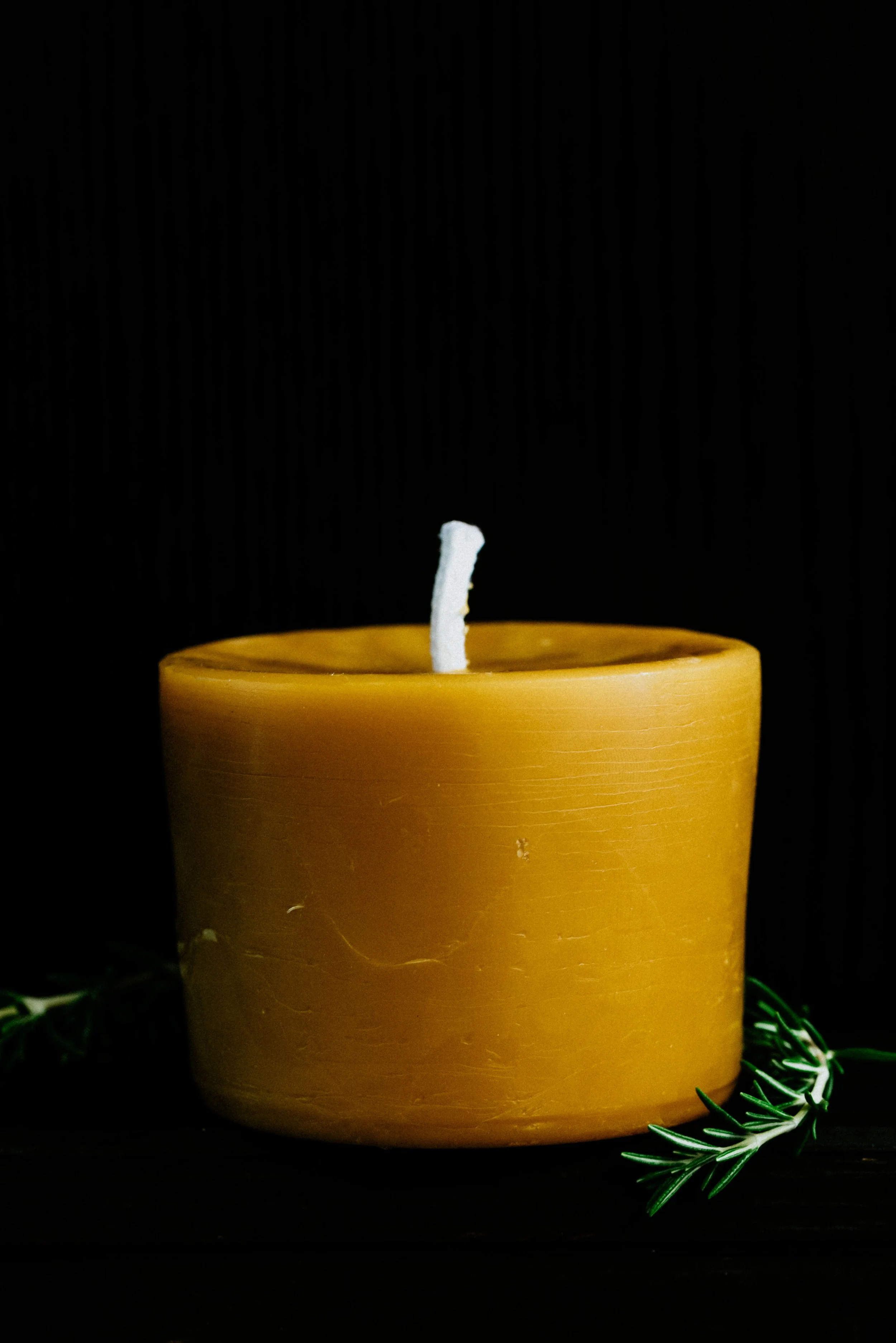 Handmade Pure Beeswax Candle : Large Bowl Candle