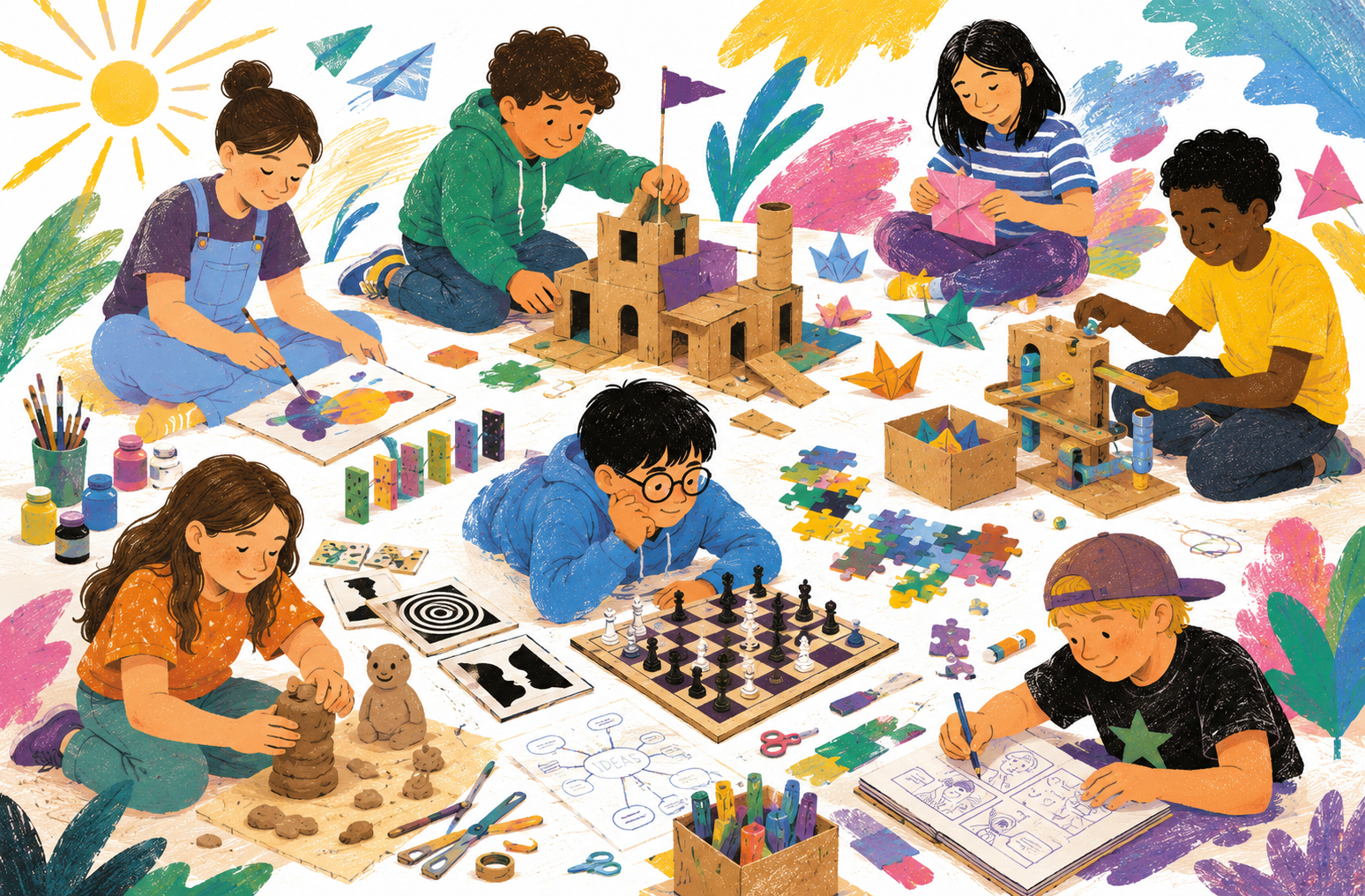 Brain buzz school holiday events for gifted and neurodivergent children