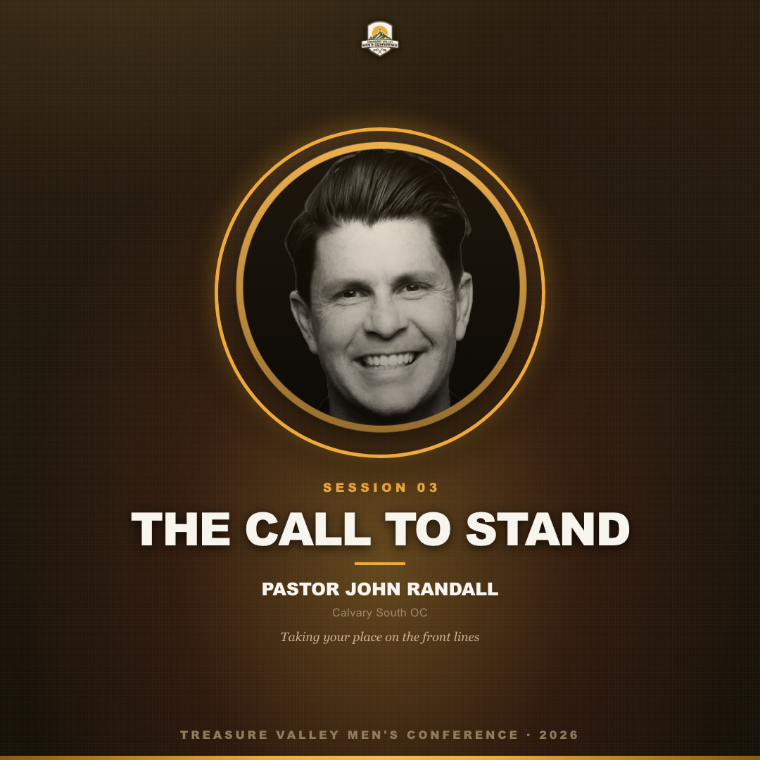 THE CALL TO STAND - PASTOR JOHN RANDALL
