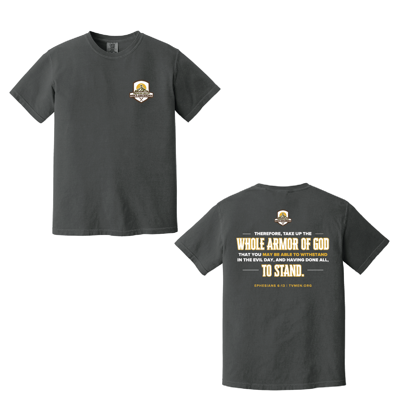 TVMC Ephesians 6:12 T-Shirt | $23 Pre-Order Price thru July 31st