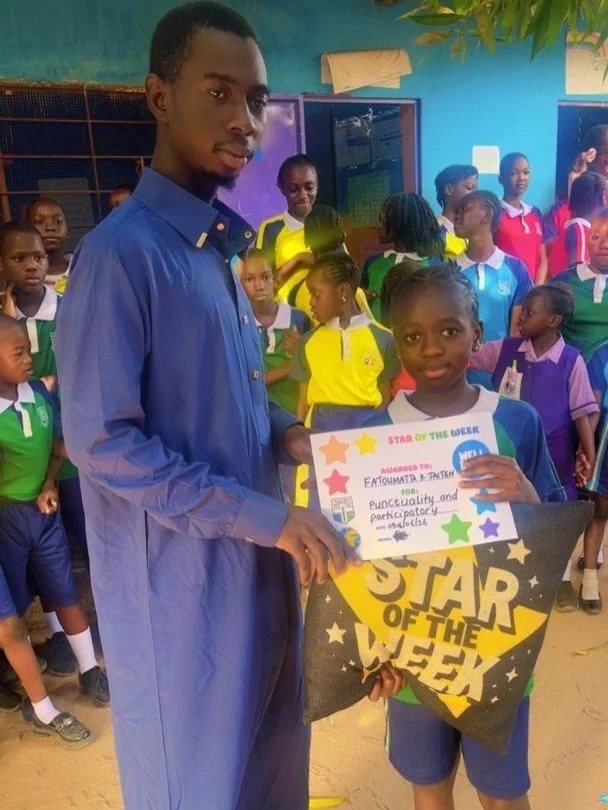 Well done to Fatoumata and Jason from Omega school for achieving &lsquo;star of the week&rsquo; 🌟🥇