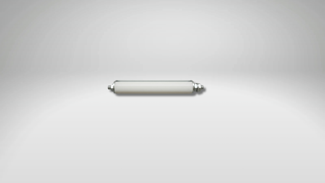 Guide Bracket w/ One Nylon Roller 40x150mm