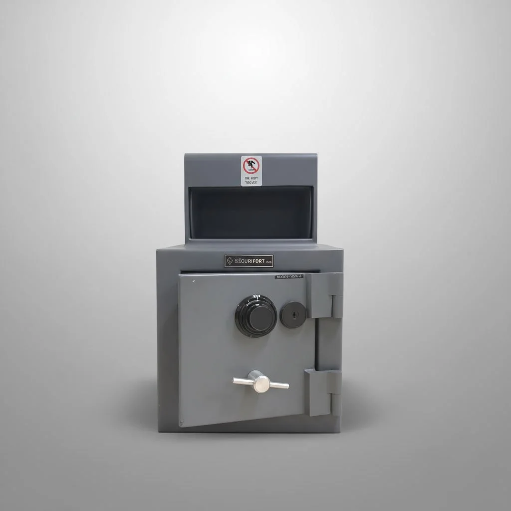 Drop Safe w/Hopper, Comb & Key
