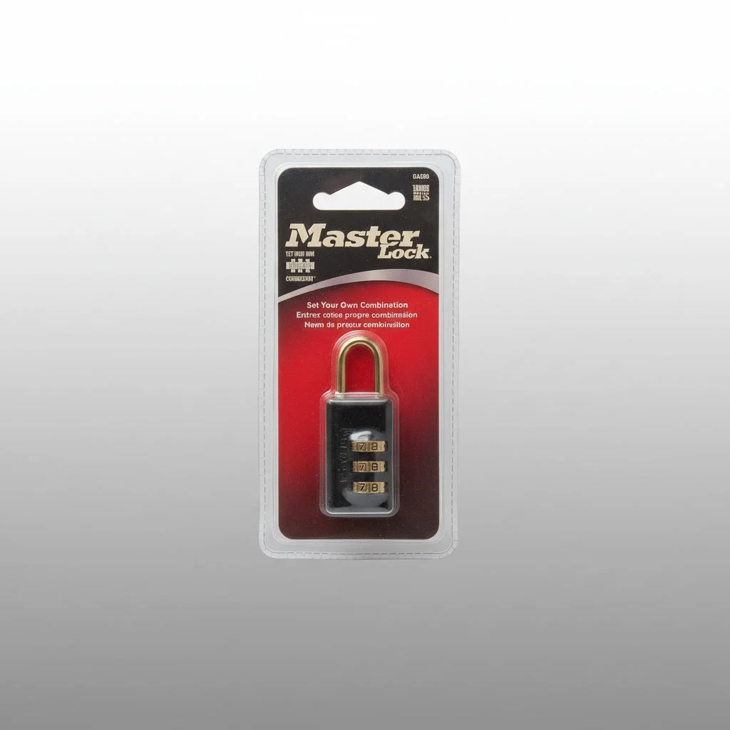 647D Combination Padlock (Larger)