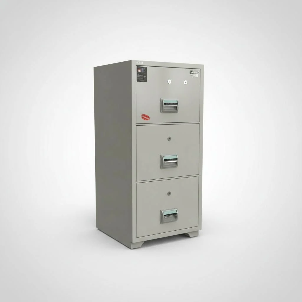3 Drawer Fire-Resistive File Cabinet