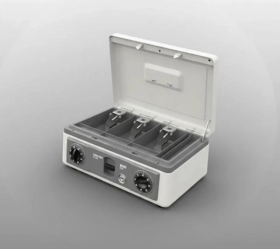 C-320 Key (2) & Combination Cash Box