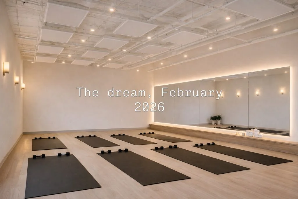In February, Sona Haus was still a vision&mdash;something I could picture, but hadn&rsquo;t yet seen come to life.

Now, the room is ready, the heat is on, and we&rsquo;re getting closer to welcoming you in. Seeing that early vision become a real spa