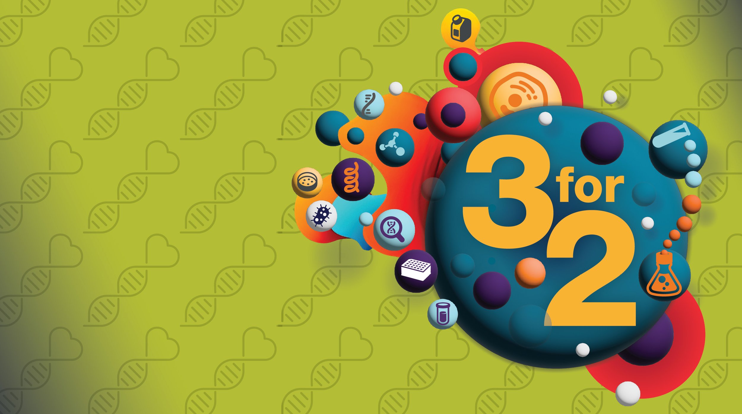 3 for 3 Promotion Header