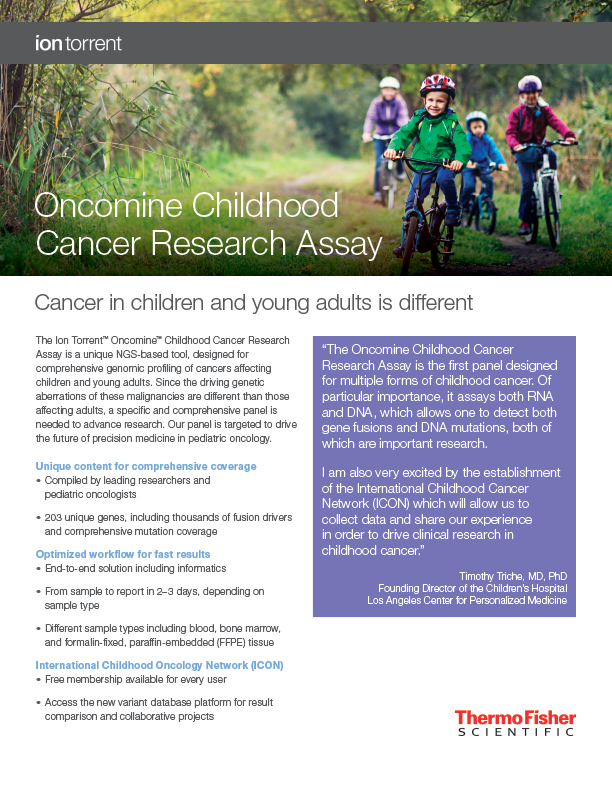Oncomine Flyer