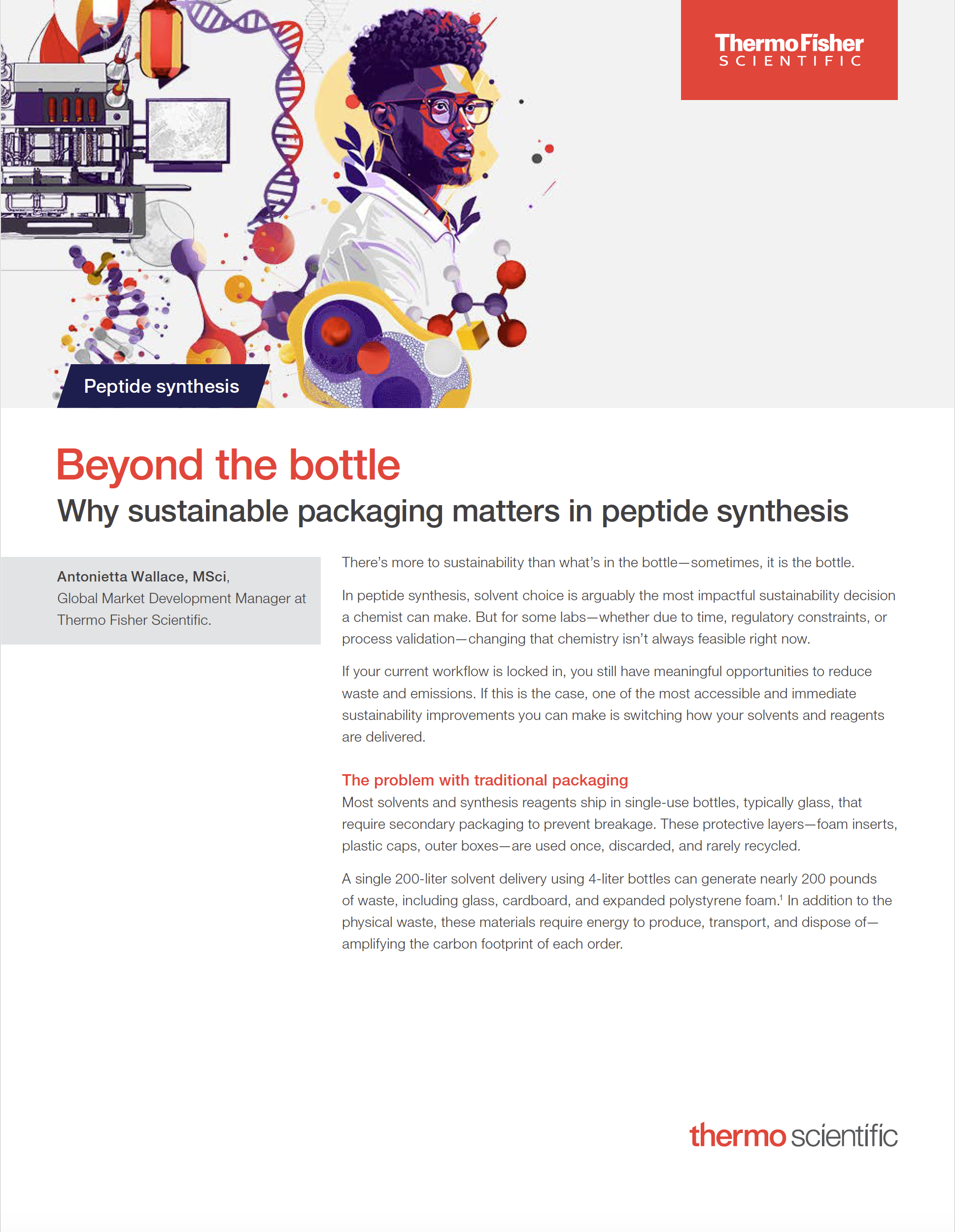 Peptide Synthesis Flyer (Digital)