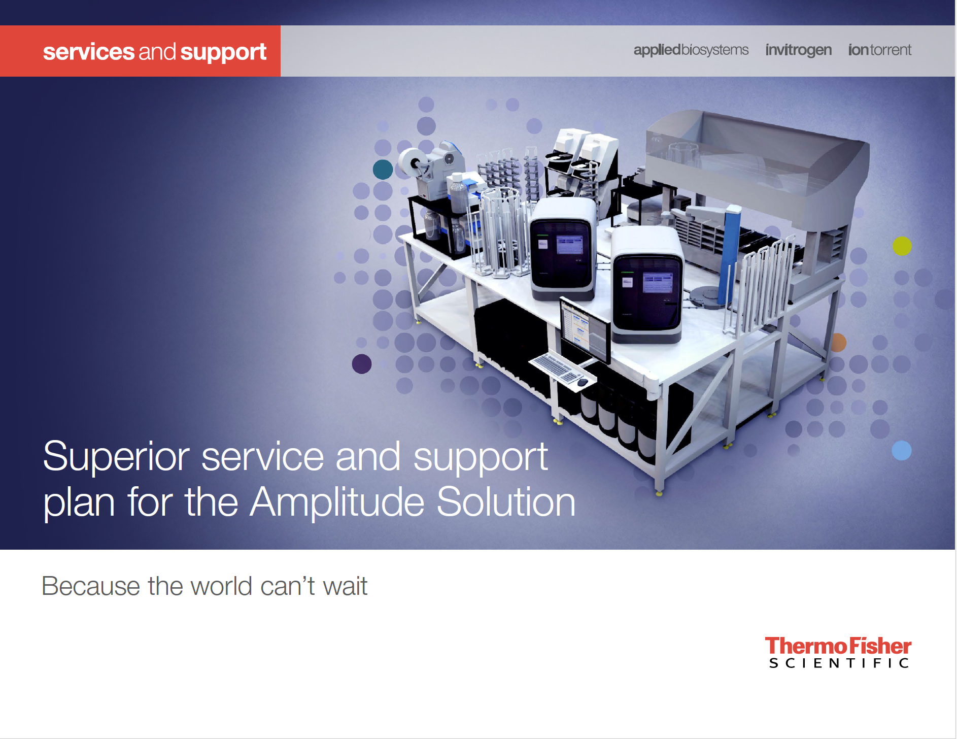 4-Page Service & Support Brochure (Print)