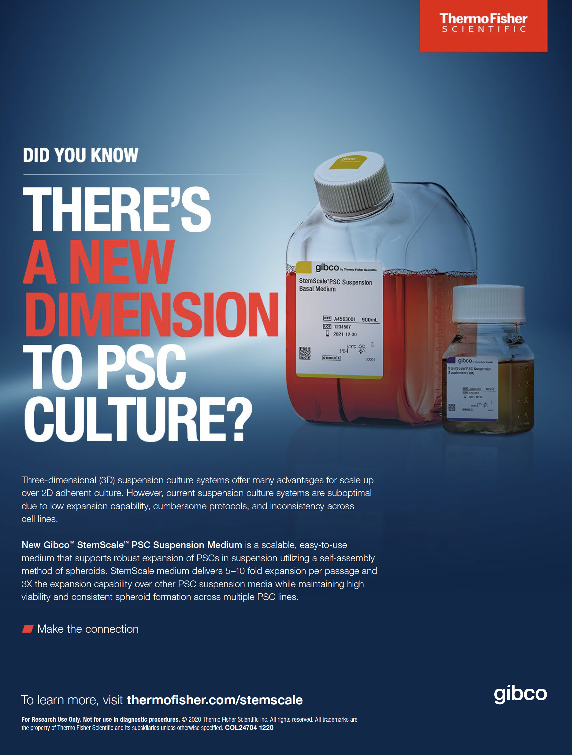 Stem Scale Print Ad