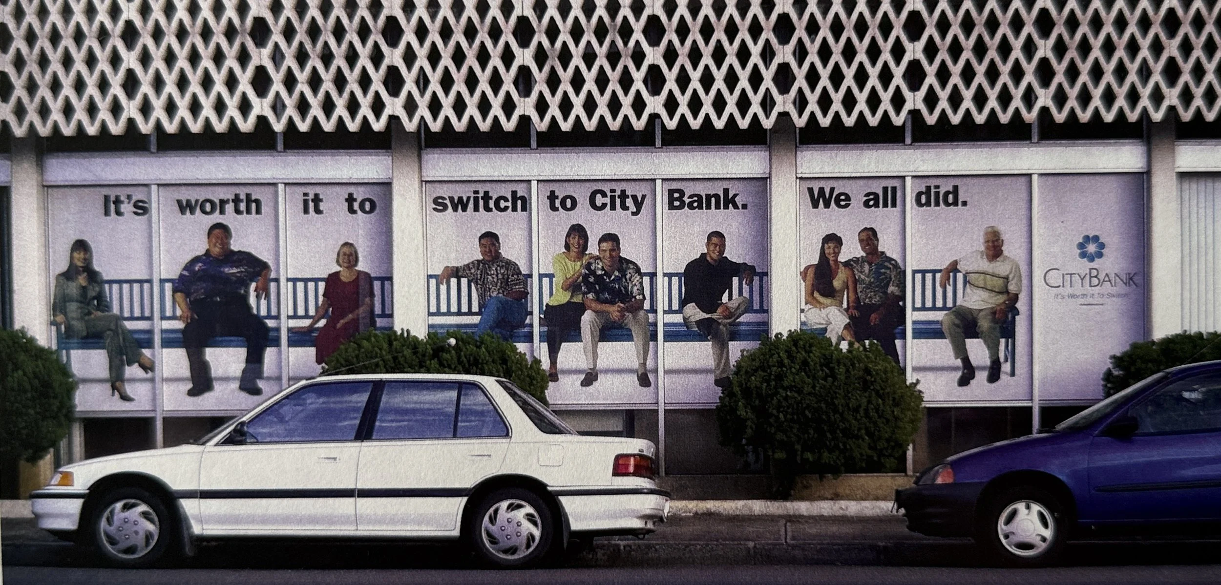 City Bank Window Display