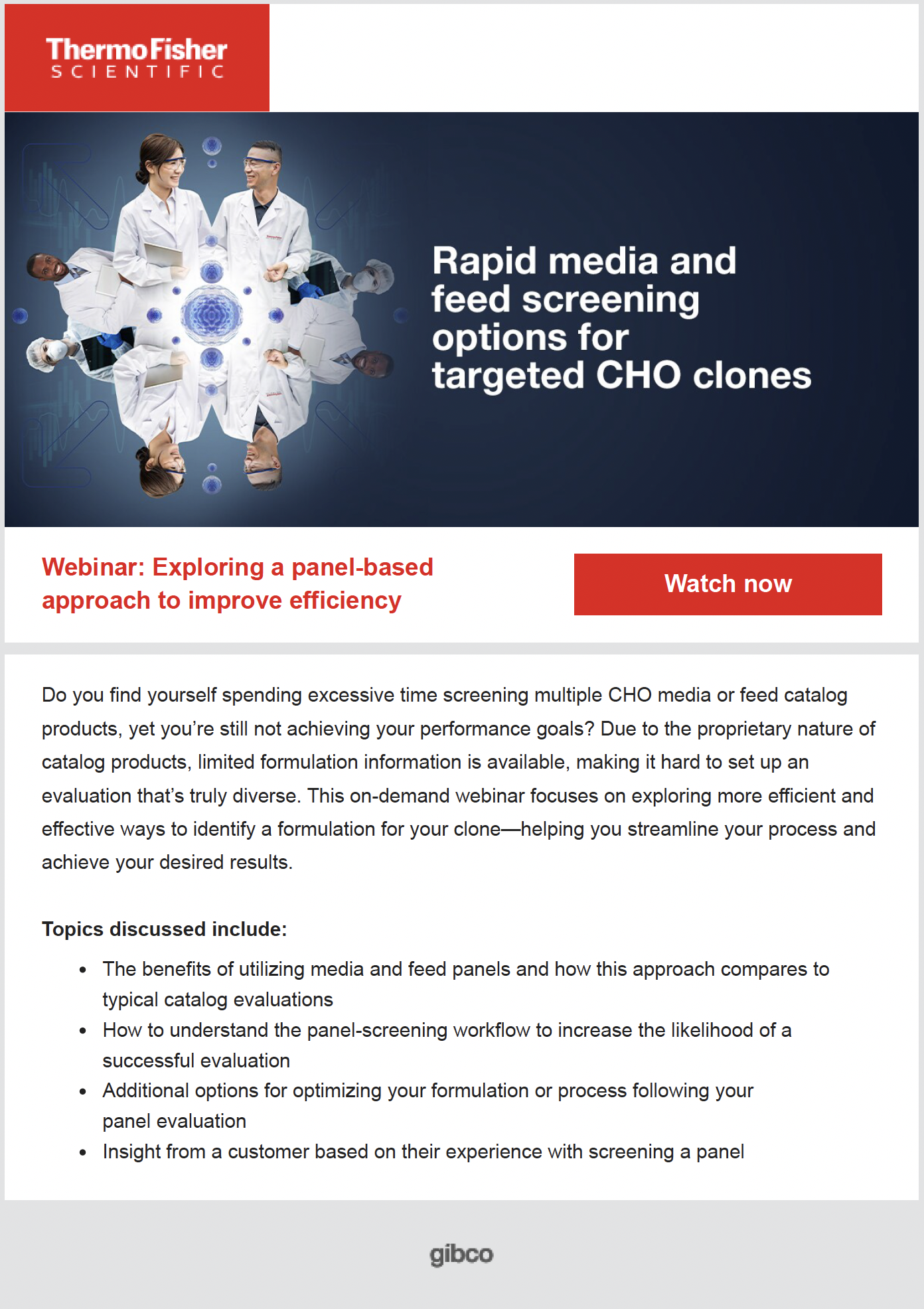 Email blast