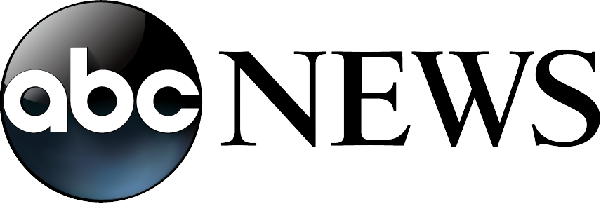 ABC News logo with black and white color scheme.