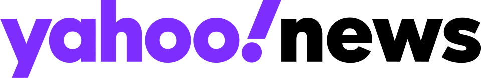 Yahoo! News logo in purple text.