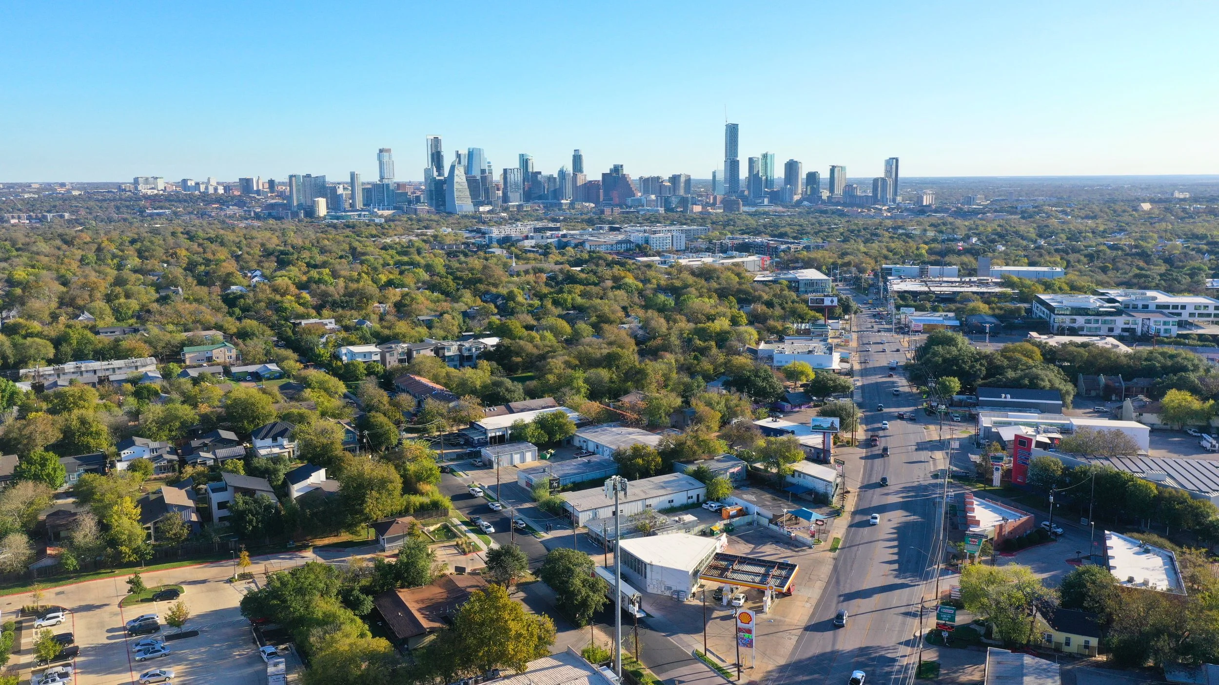 Austin Drone Skyline