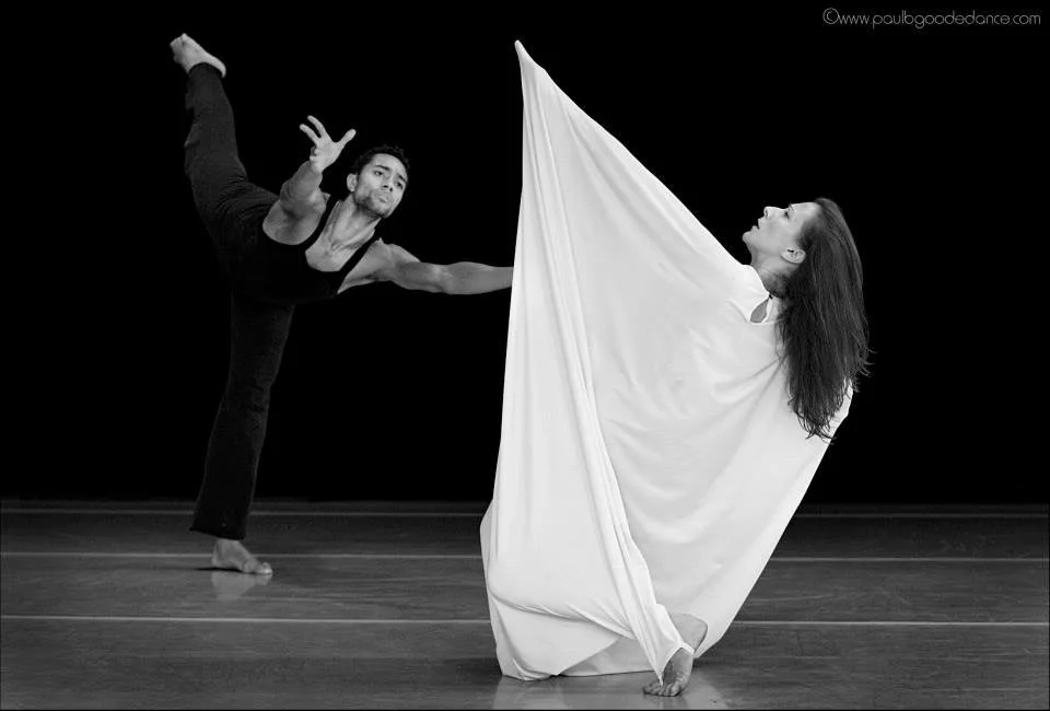 "Lament" by Martha Graham, photo by Paul B. Goode