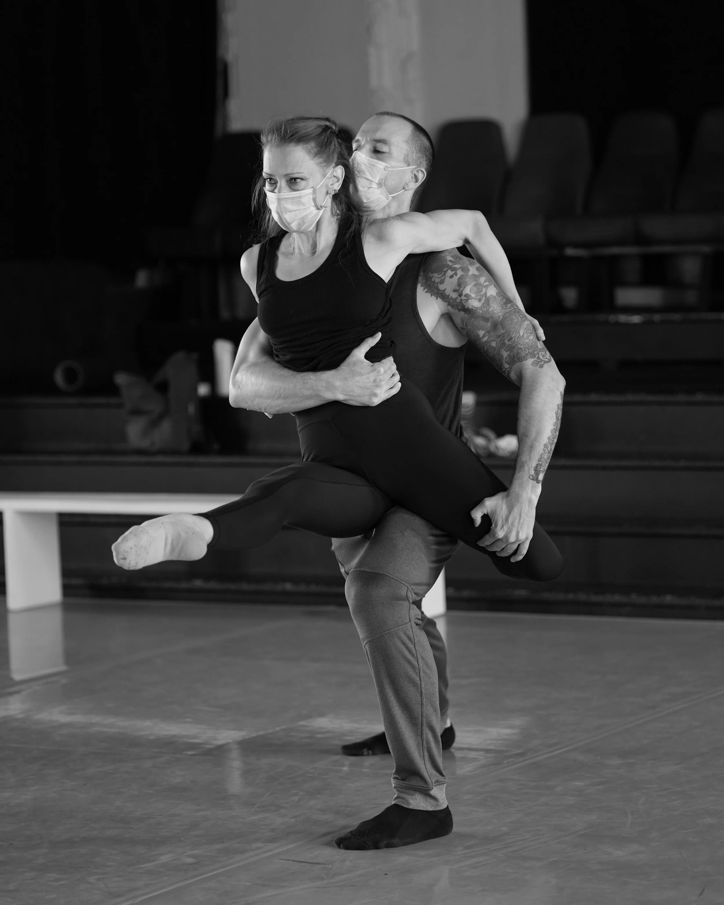 "Threads" in rehearsal, photo by Isabella Pagano
