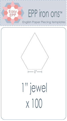 EPP Iron-Ons 1" jewel templates (Hugs 'n Kisses)