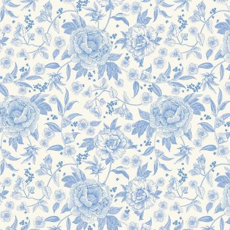 C16640 Main Cream (Penelope by my minds eye) / Riley Blake