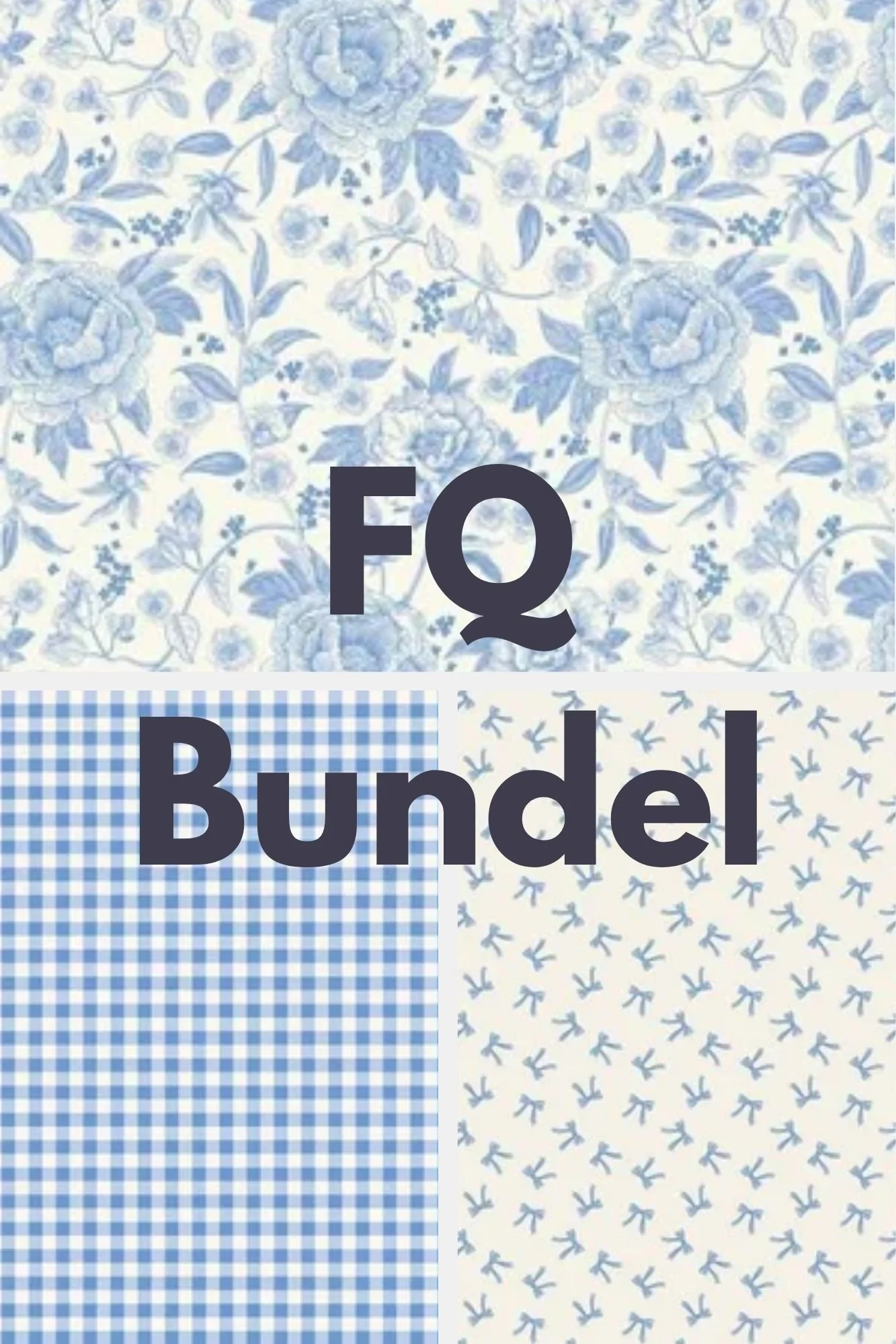 Fat Quarter Bundel 3 stuks Penelope by my minds eye / Riley Blake