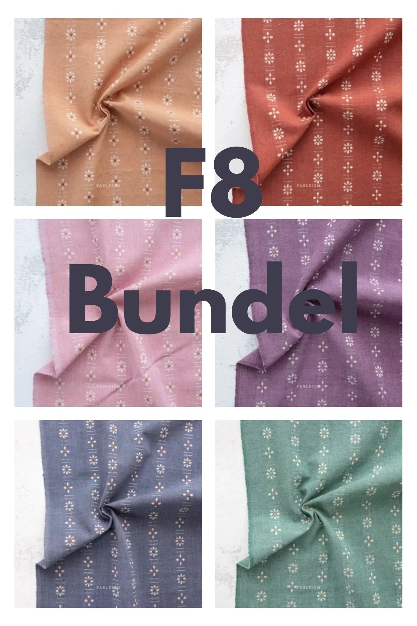 Fat Eight Bundel 6 stuks Forest Forage woven / Fableism