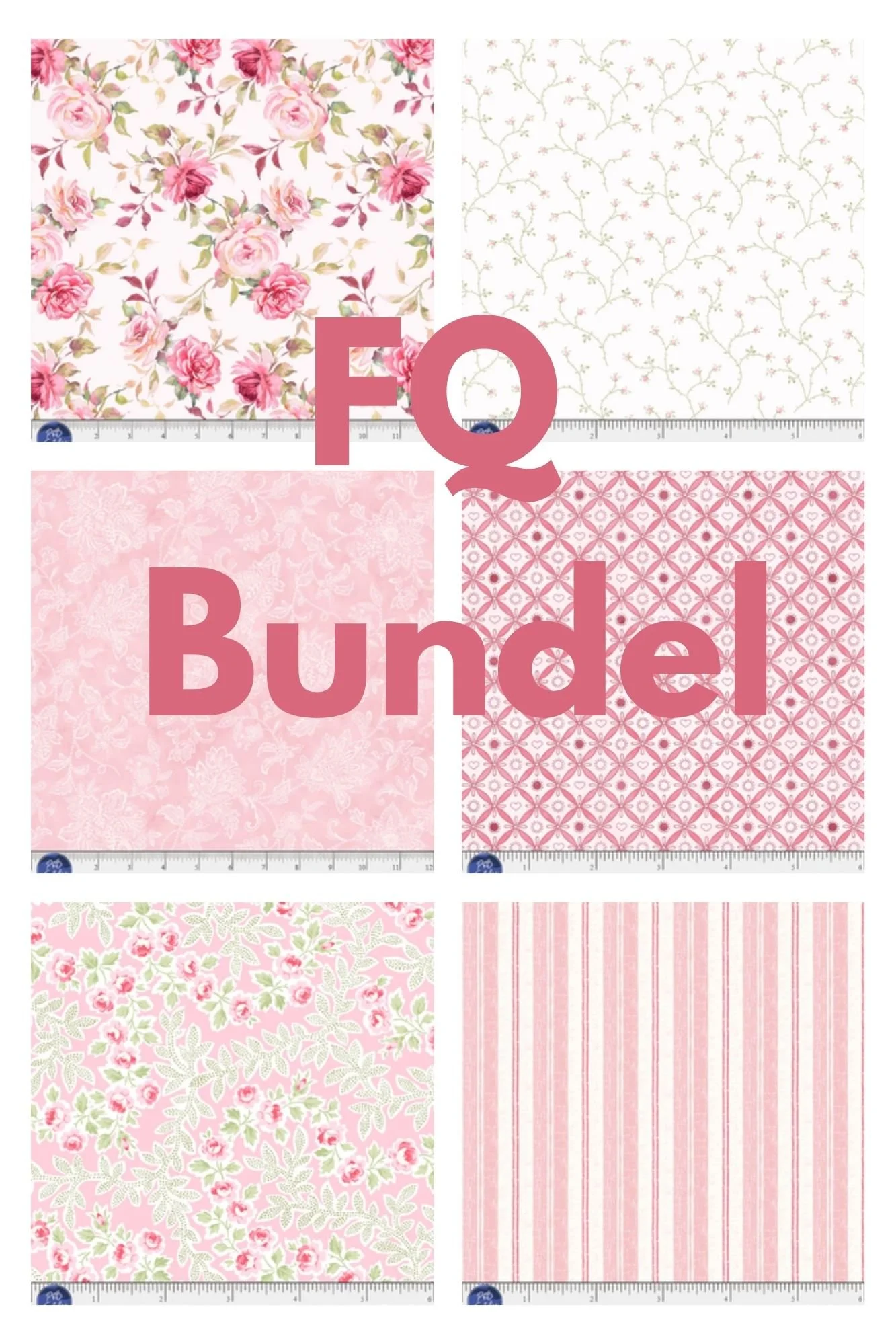 Fat Quarter Bundel 6 stuks Yours Truly