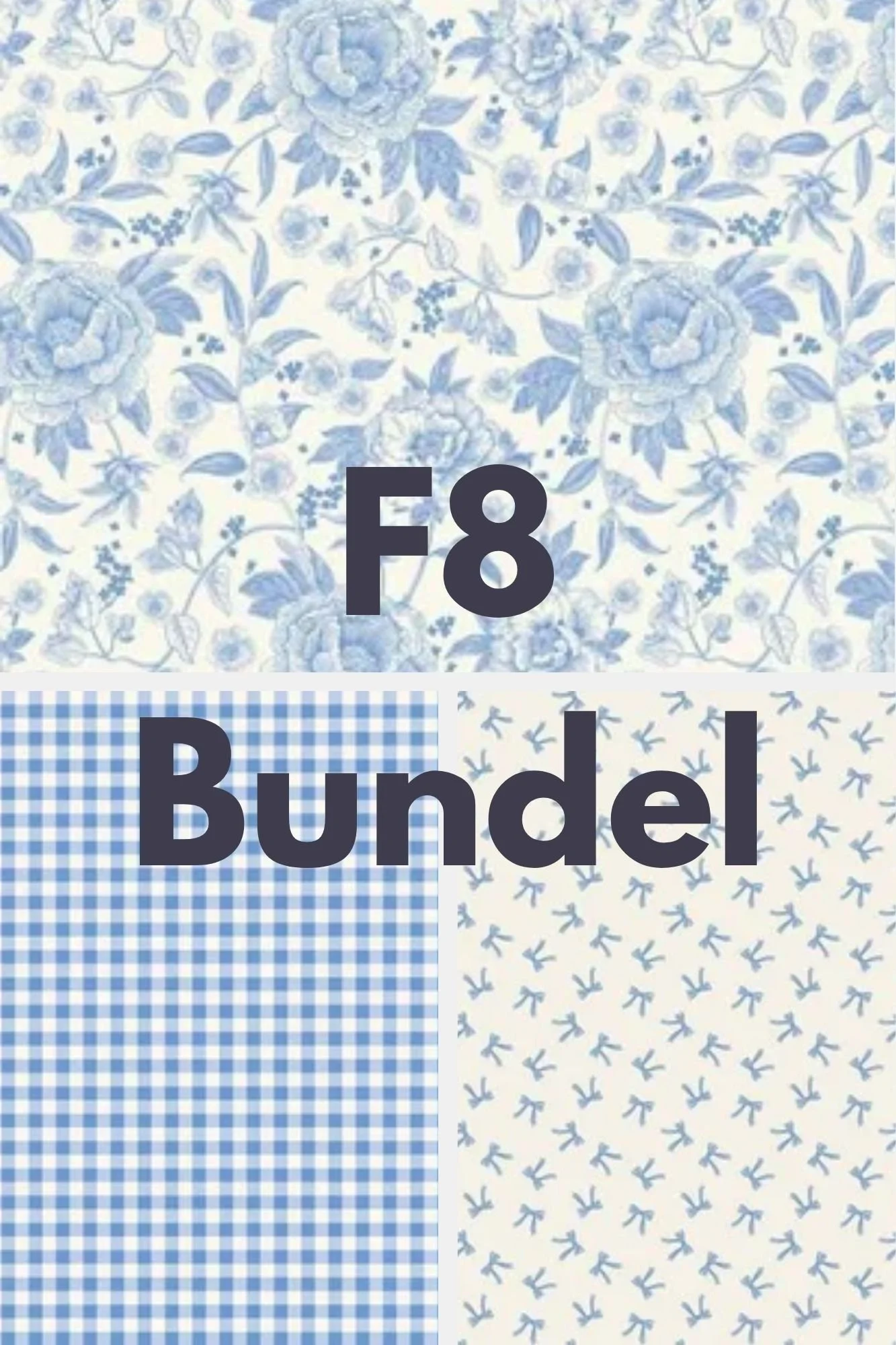 Fat Eight Bundel 3 stuks Penelope by my minds eye / Riley Blake